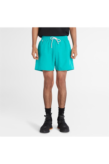 Timberland Logo Men's Turquoise Swimsuit Shorts & Swimwear