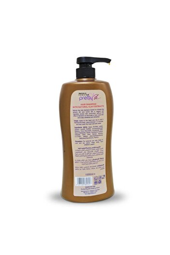 Pretty Pretty Bee Natural Clay Shampoo for All Hair Types, 1000ml
