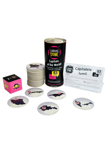 K-TOYZ Παιχνίδι Learning Tube® - Πρωτεύουσες του Κόσμου