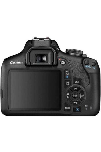 Canon EOS 2000D Digital SLR Camera Body Black + 18-55mm DCIII Kit + EF 50MM 1.8 STM Lens
