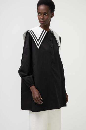 Touché Privé Collared Poplin Tunic