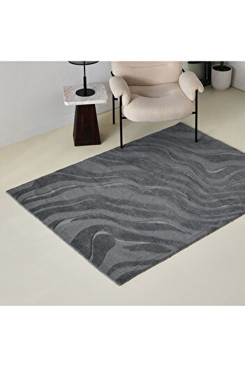 Home Box Milton Waves Knitted Microfiber Rug 120x170 cm