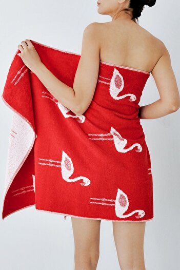 BOOVI Longa - 2 Pieces 70X140 cm Beach Towels 100% Pure Cotton