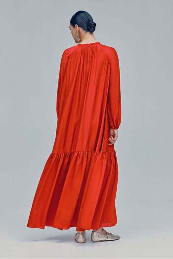 H&M Voluminous maxi dress