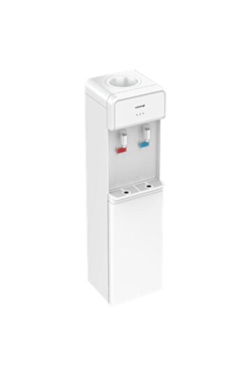 Krome Hot & Cold Water Dispenser | Standing Model | Compressor Cooling  | White Color | Top Loading