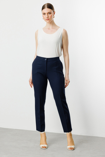 Ekol Large Size Trousers with Elastic Waist