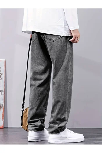 Cuqq Denim Чоловічі баггі джинси – Oversize, зручний крій, широкі штанини, денім, вулична мода