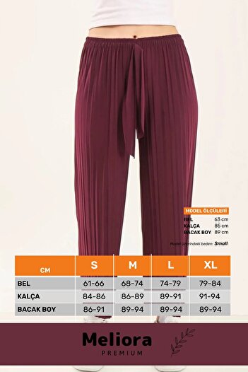 Pastimore New Trend Wide Leg Mother Women Comfortable Pleated Sendy Pants with Elastic Waist that Doesn't Show Underwear