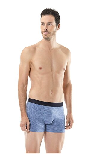Cacharel 1324 Διπλό Boxer - Navy Blue/Indigo