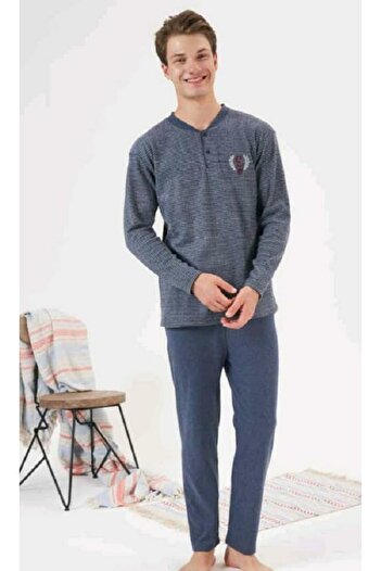 Estiva Esti̇va Interlok Chardon Men's Pyjamas Suits 24401
