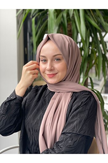 Sima Dark Mink Sima Medina Silk Shawl