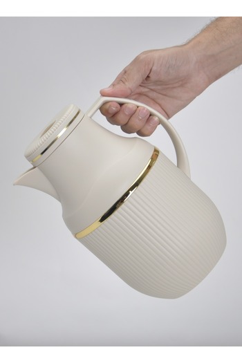Badraig Thermos for tea and coffee Khaki/Gold 1 liter