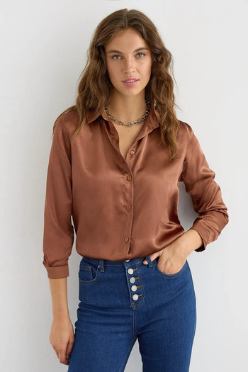 Hiccup Satin Classic Shirt