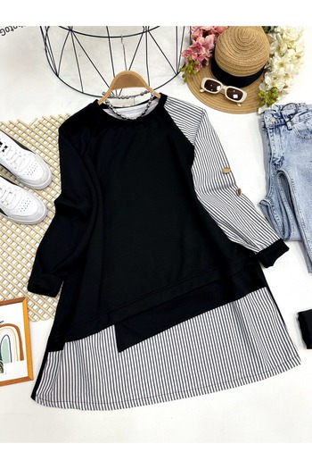 YEDİLALE Asymetric Cut Tesettur Tunic