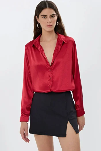 Hiccup Satin Classic Shirt