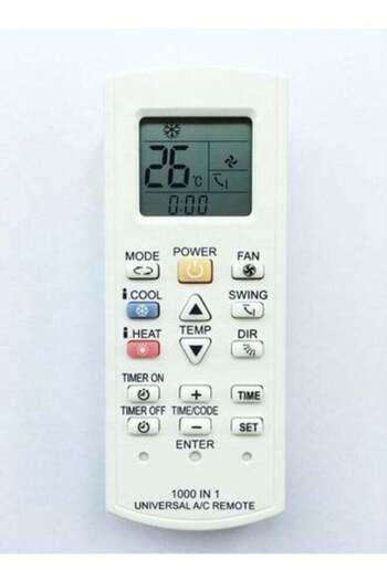 erorex Universal air conditioner remote control lcd air  1000 in 1