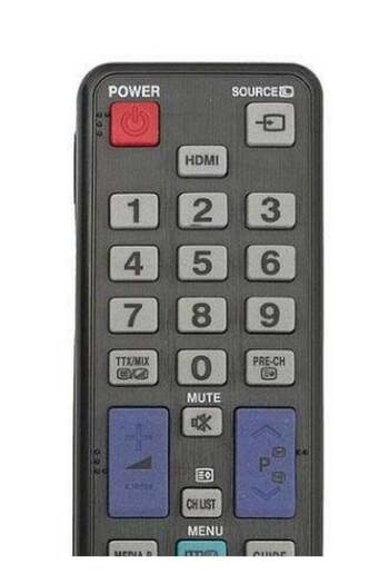 erorex Universal Replacement Remote Control For Lcd Led Tv Black