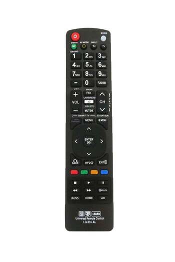 erorex Universal Remote Control For LG TV Black