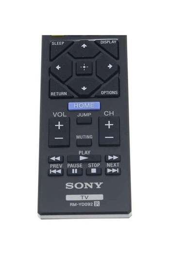 erorex Remote Control For Sony LCD, LED, Bravia Television Sets Black
