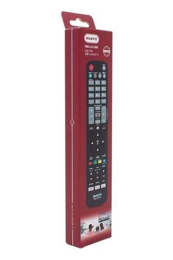 erorex KL RM-LG1399 LG Netflix-Prime Video Button Universal LCD-LED TV Remote Control Black-White
