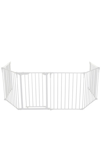BabySafe Baby Safe Convertible Playpen with Mat - White