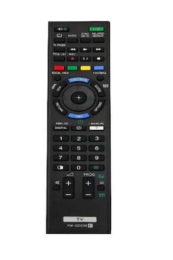 erorex RM-GD030 Remote Control Fit for Sony TV KDL-50W800B KDL-70W850B KDL-55W800B KDL-55W950B KDL-65W950B