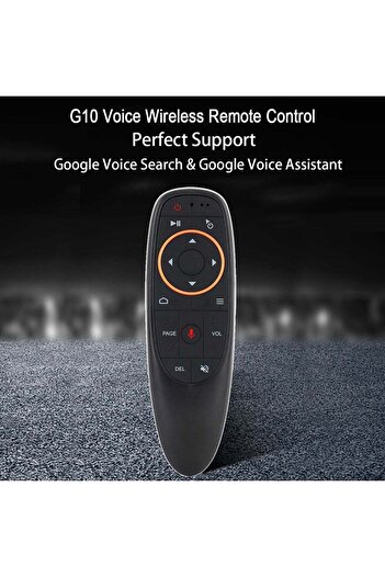 erorex Wireless Usb Voice Remote For Android Tv, Pc, Laptop, Notebook – Black