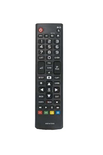 erorex Remote Control For LG LCD LED Smart TV Black