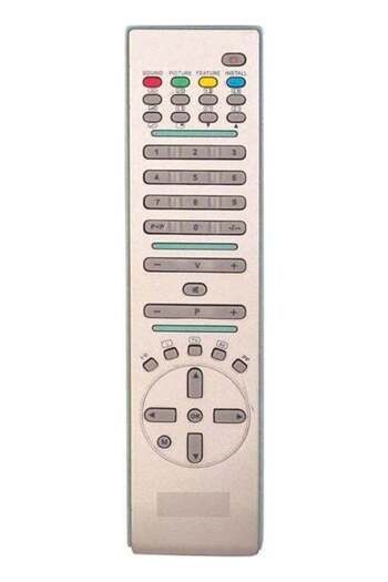 erorex Vestel Zeta TV-Lcd Compatible TV Remote Control