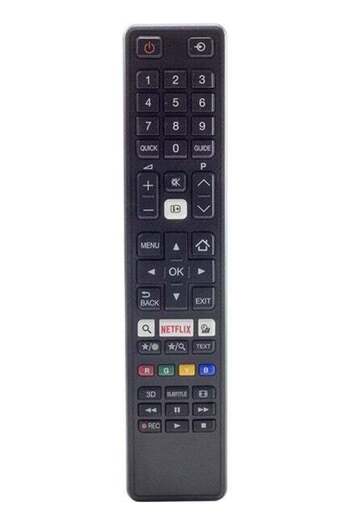 erorex Toshiba Ct-8069 Compatible LCD Led TV Remote Control
