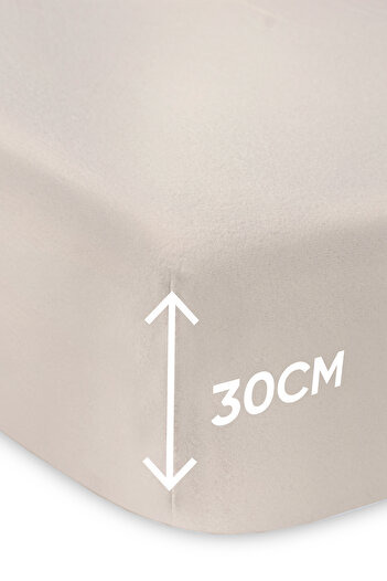 Eponj Home Penye Lastikli Çarşaf Çift Kişilik 160x200cm Pamuklu Jersey