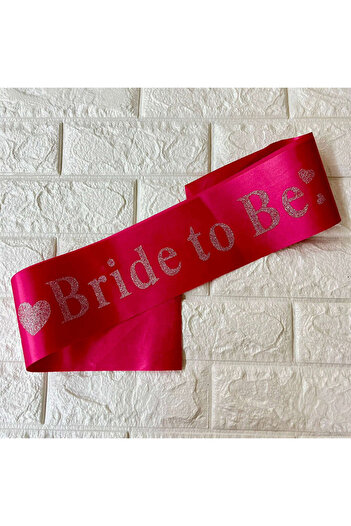 ZERO LAND - Bride to Be Written Bridal Girdle Fuchsia Drstr