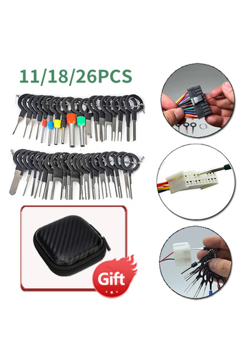 Choice 26Pcs With Box Car Terminal Removal Wire Plug Connector Lugs Extractor Puller Release Pin Extractor
