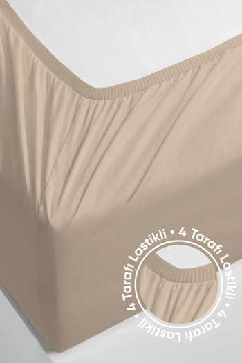 Eponj Home Oversized Cotton Combed Cotton Jersey - Elastic Sheet
