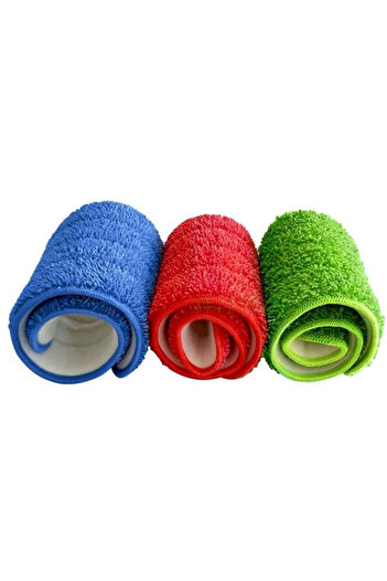Choice random 2pcs Spray Mop Cloth Pads 2PCS/Set Fiber Head Floor Tile Window Cleaning Water Rags Paste Sty
