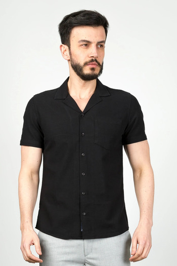 Cazador Regular Fit Knitted Short Sleeve Shirt
