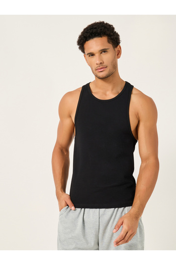 Styli Pack of 2 - Racerback Cotton Stretch Scoop Neck Vest