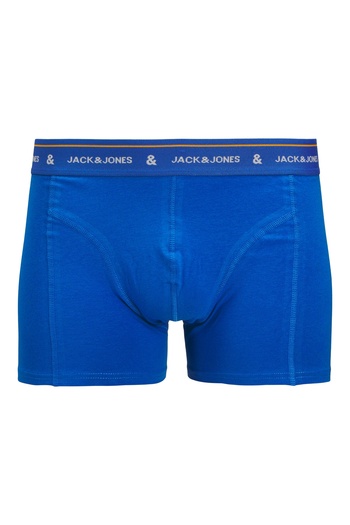Jack & Jones Jack Jones Jacron Solid Trunks 3 Pack Men's Navy Blue Boxers 12268602 -04