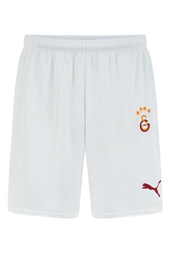 Galatasaray Sk Gsk Home Σορτς 24/25 ανδρικό ποδοσφαιρικό σορτς ΛΕΥΚΟ