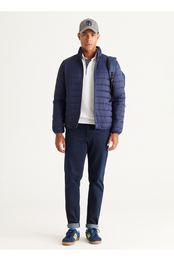 ALTINYILDIZ CLASSICS Altınyıldız Classics Navy Blue Men's Coat Et0824100200