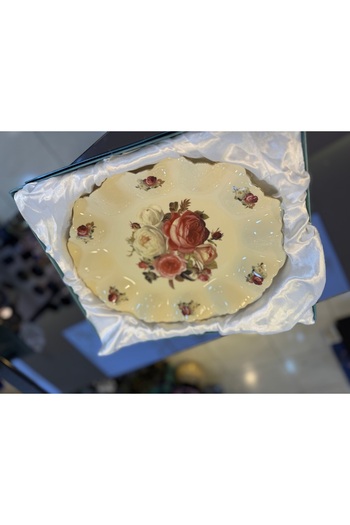 ROY KING Esterhomedecor Porcelain Oval Large Presentation Plate 26*31cm