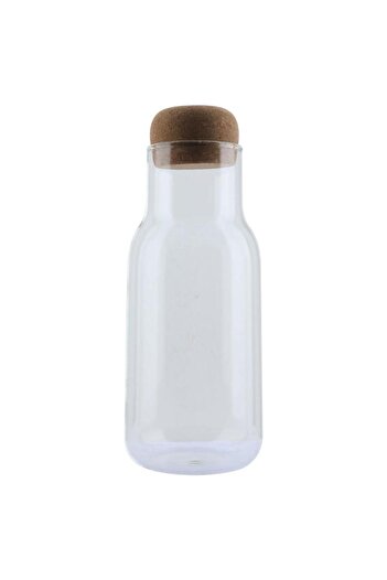 ALSAIF Glass Bottle 20 X 10 X 16 X 16 Cm Clear