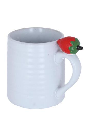 ALSAIF Porcelain Mug With Handle 350 Ml White
