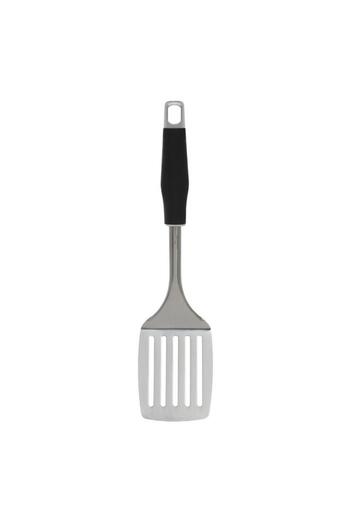 ALSAIF Silicone Serving Spoon Perforated Black
