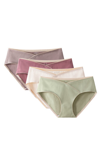 Sunveno Maternity Seamless Low Waist Briefs - Set of 4 - XL