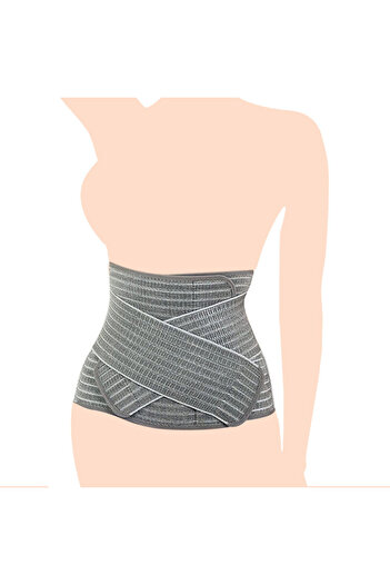 Sunveno Postpartum Abdominal Maternity Belt - Grey, L/XL