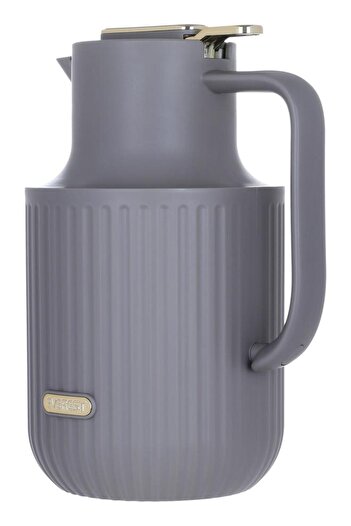 ALSAIF Plastic Lura Barrel Thermos 1.5 Liter Cappuccino