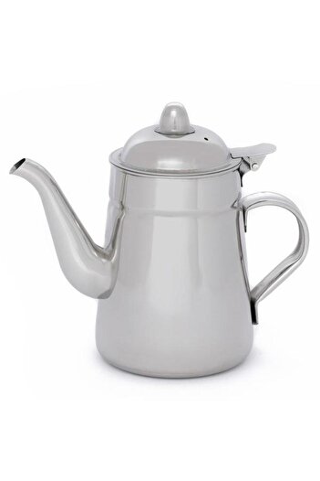 ALSAIF Steel Milk Jug With Side Handle 1.6 Liters Silver