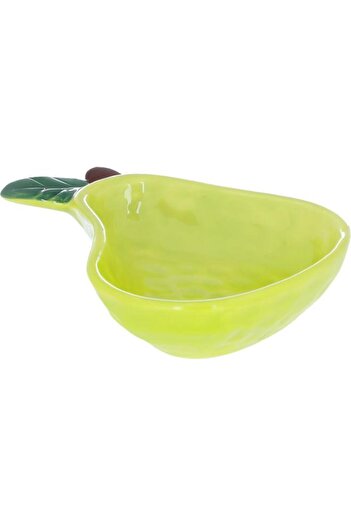 ALSAIF Porcelain Serving Plate 19 X 10.4 X 4.8 Cm Light Green