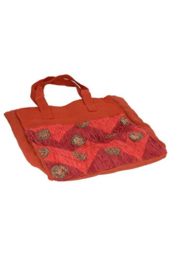 ALSAIF Canvas Thermos Bag 44 X 38 Cm Red